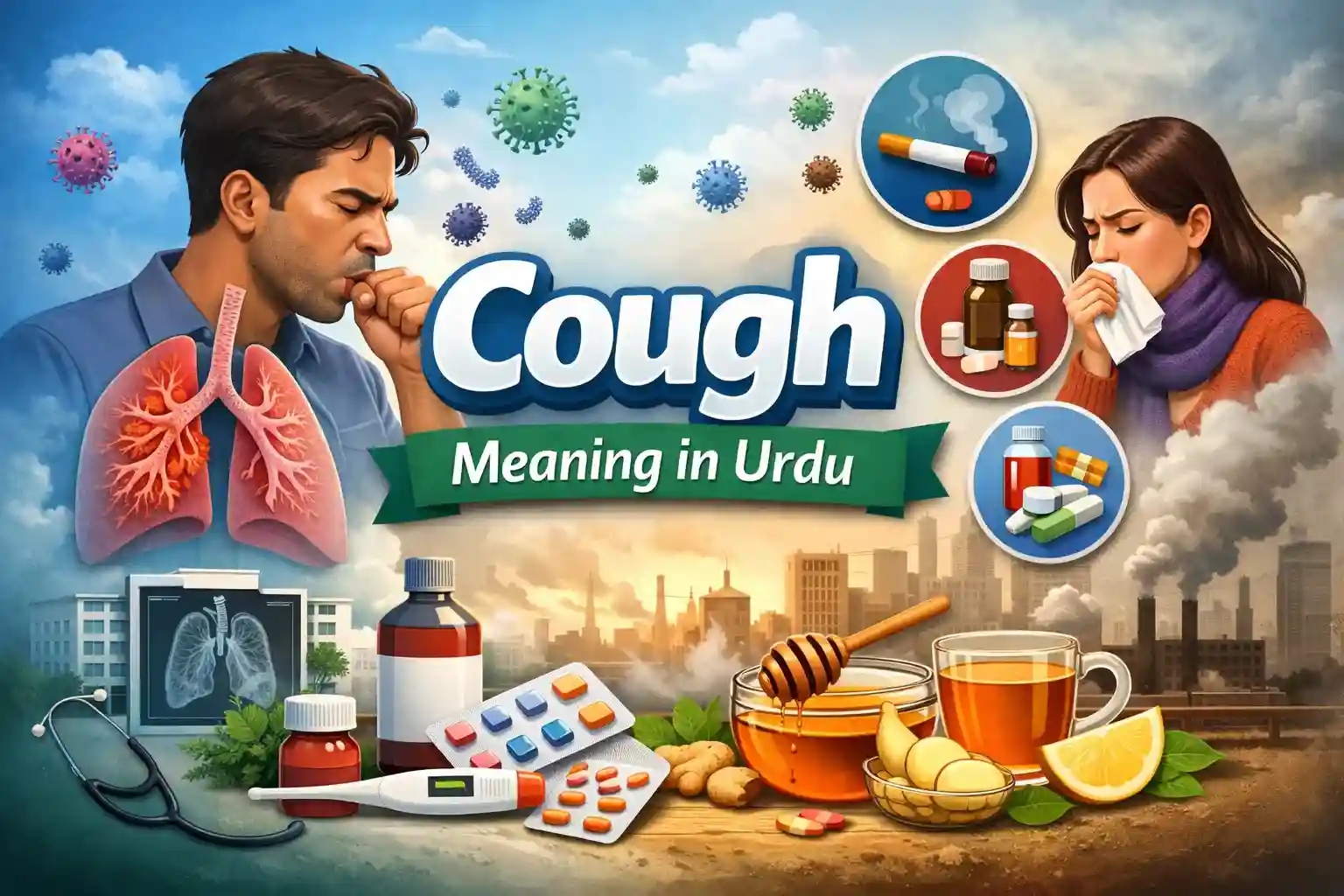 it is essential for everyone to know about the meaning of cough in urdu, and its treatment.