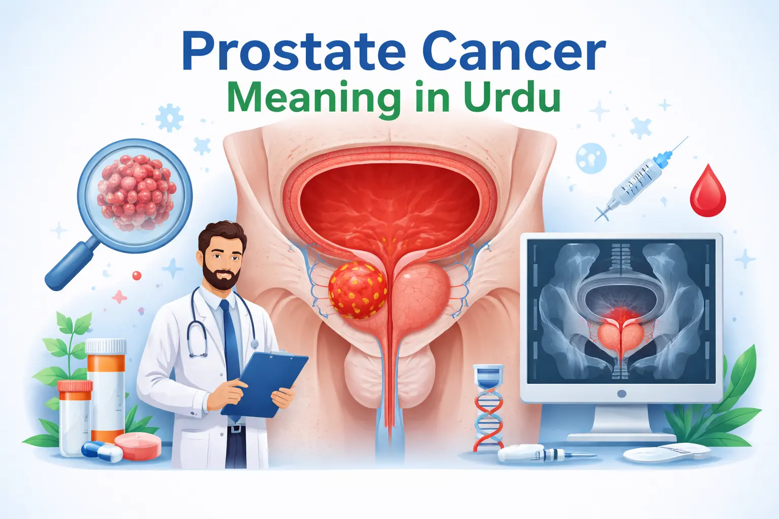 Prostate cancer affects millions of men. Learns about it and prevent it.