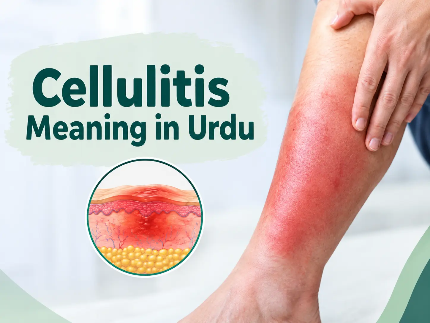Learn about cellulitis in Urdu.