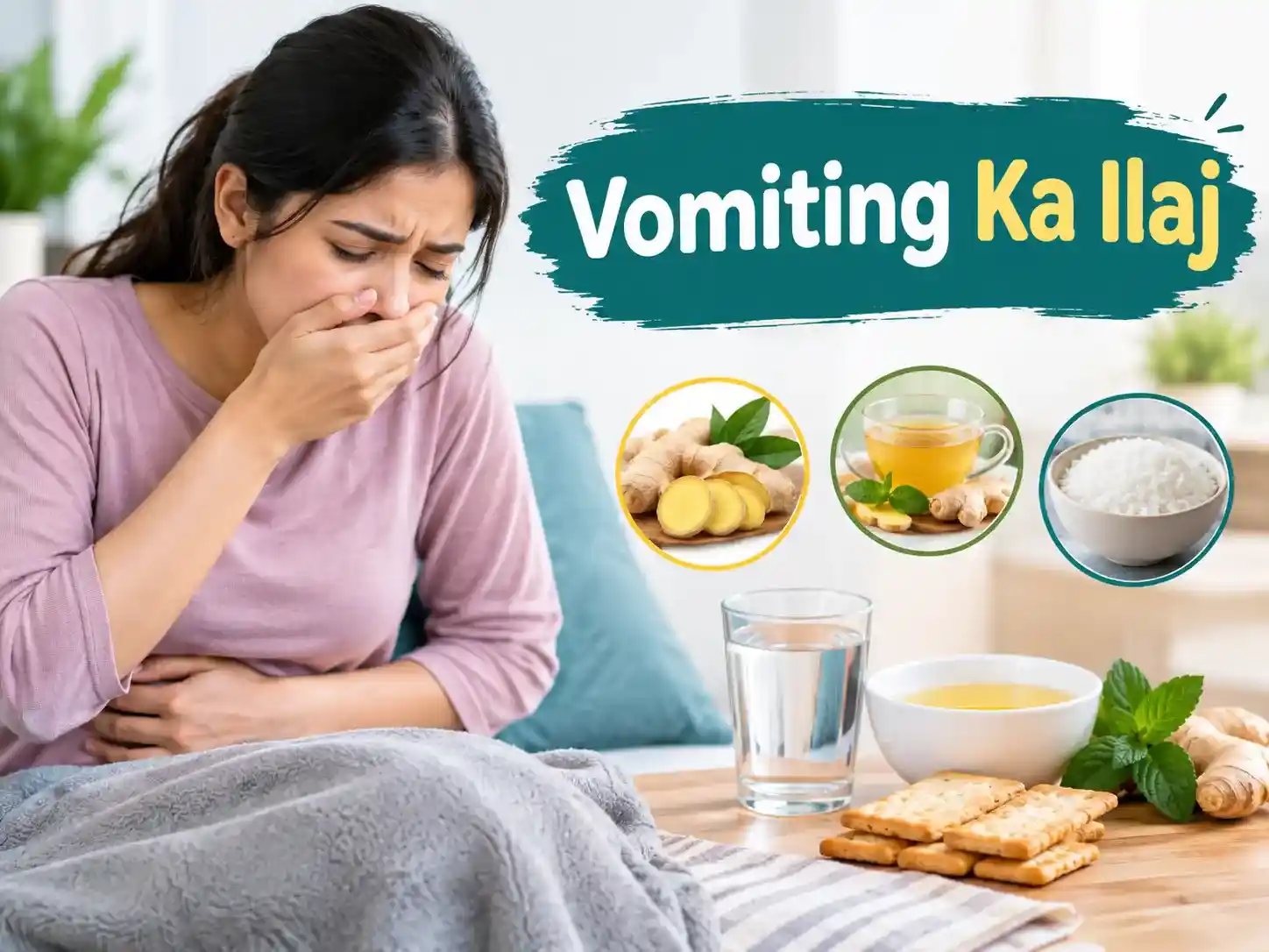 Control your vomiting with simple ilaj.