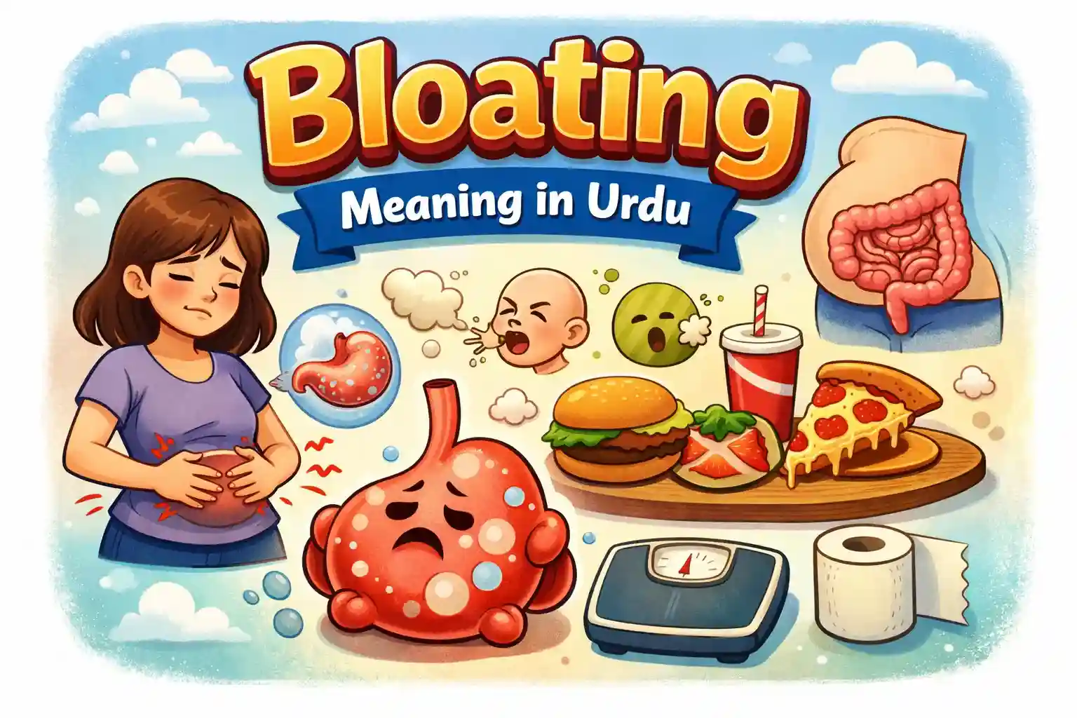 Bloating can be a serious condition if you don't treat it. Learn more about in Urdu.