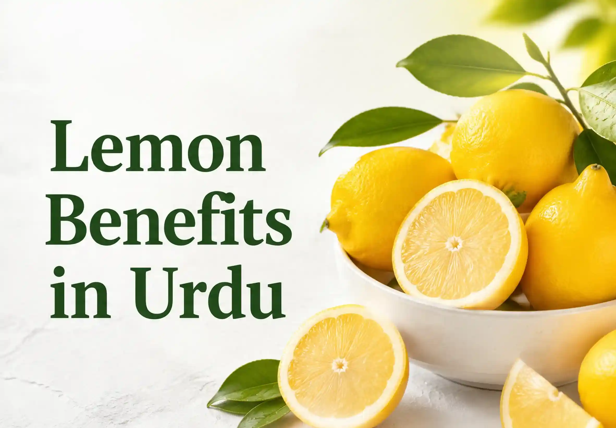 Lemons are beneficial for immunity and stomach.