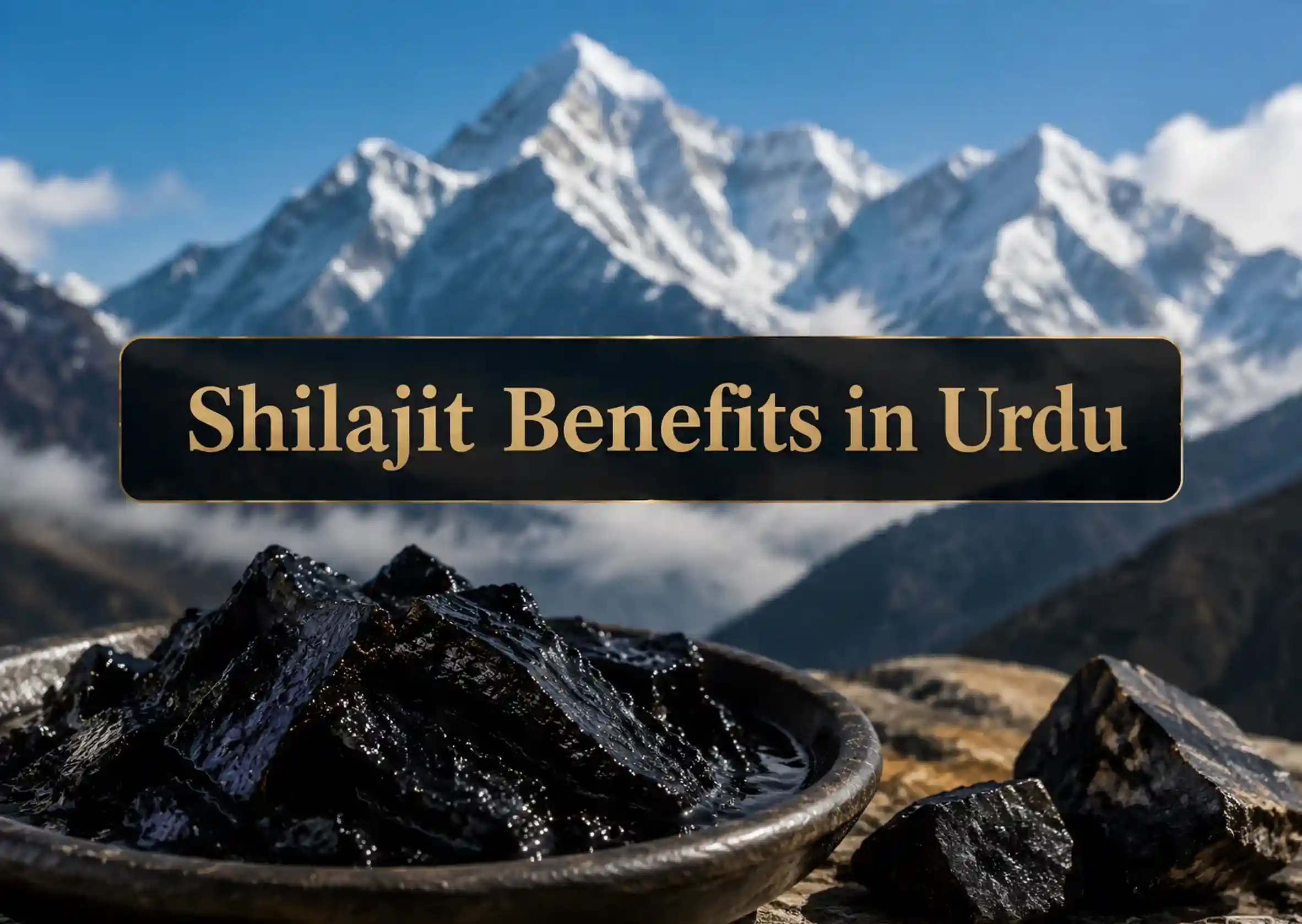 Shilajit can improve your health.