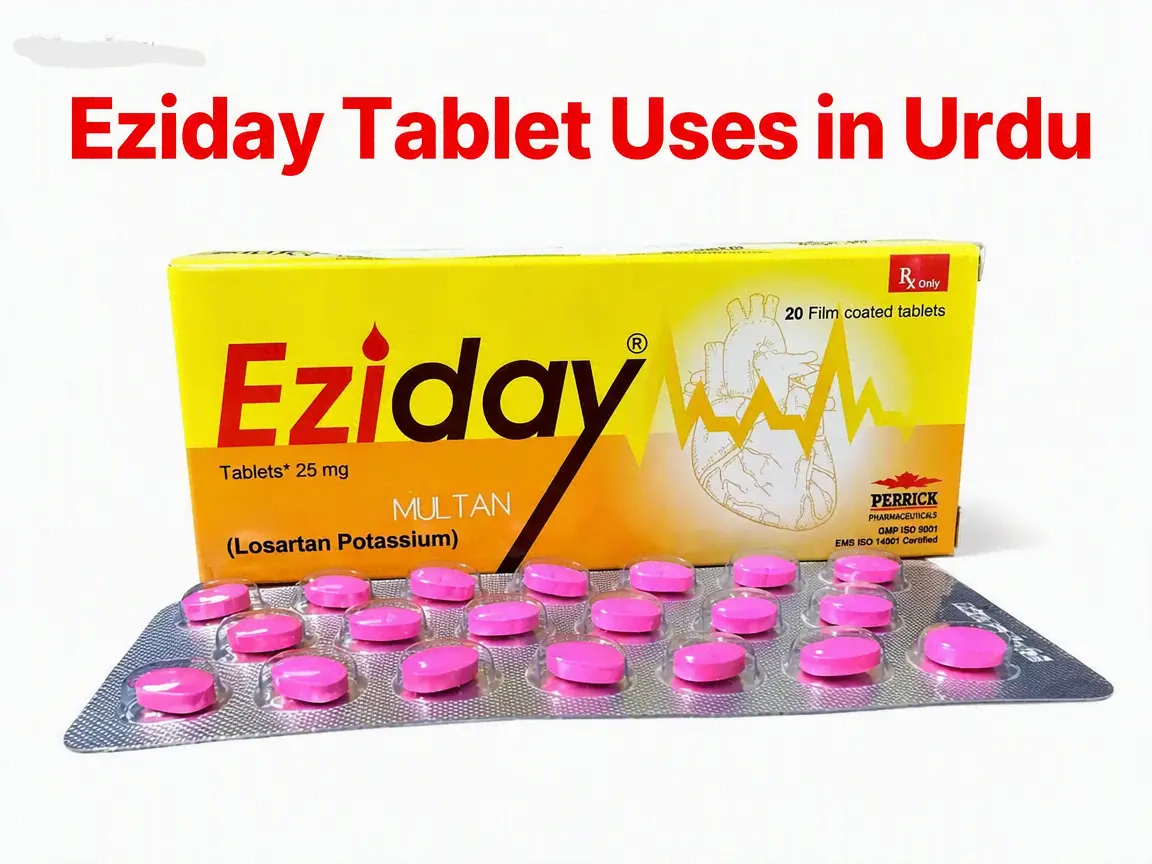 Eziday tablets treat hypertension.