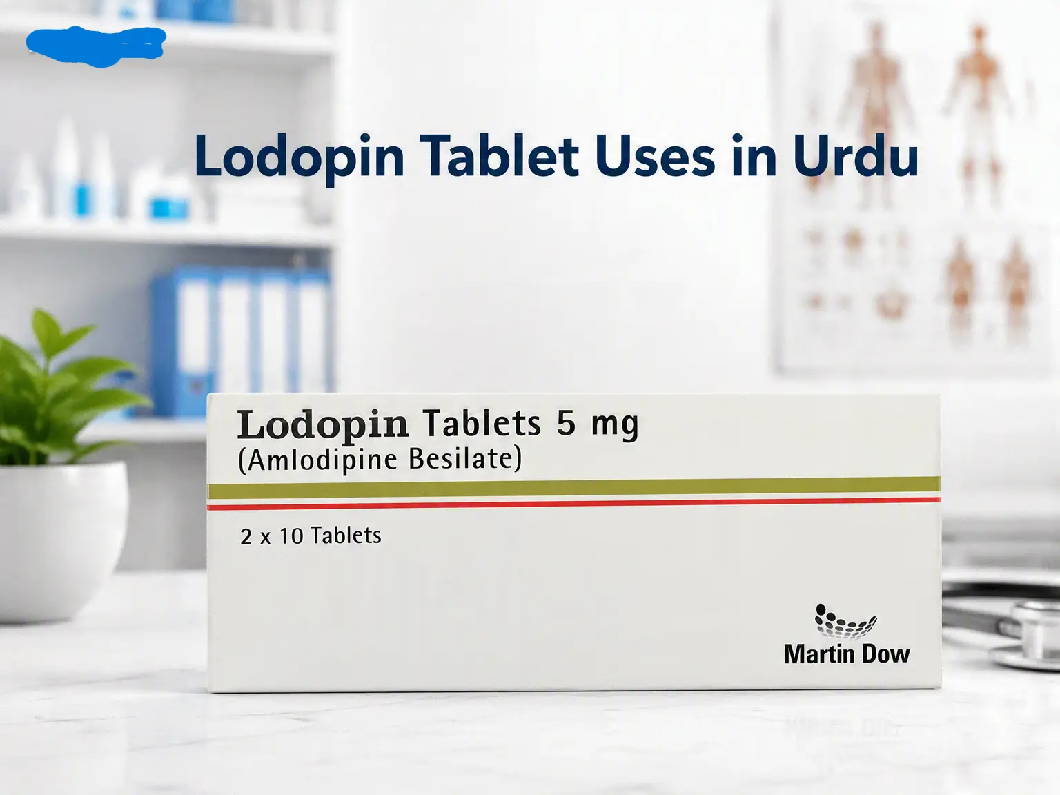 Lodopin tablets effectively treat high blood pressure.