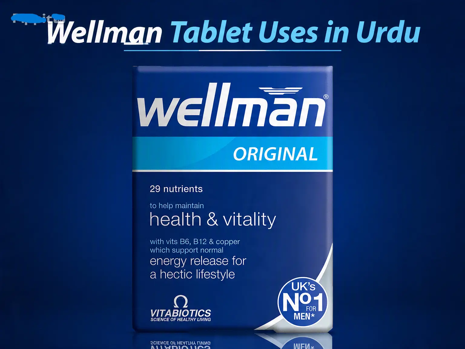 Wellman is a nutritional formula for men.