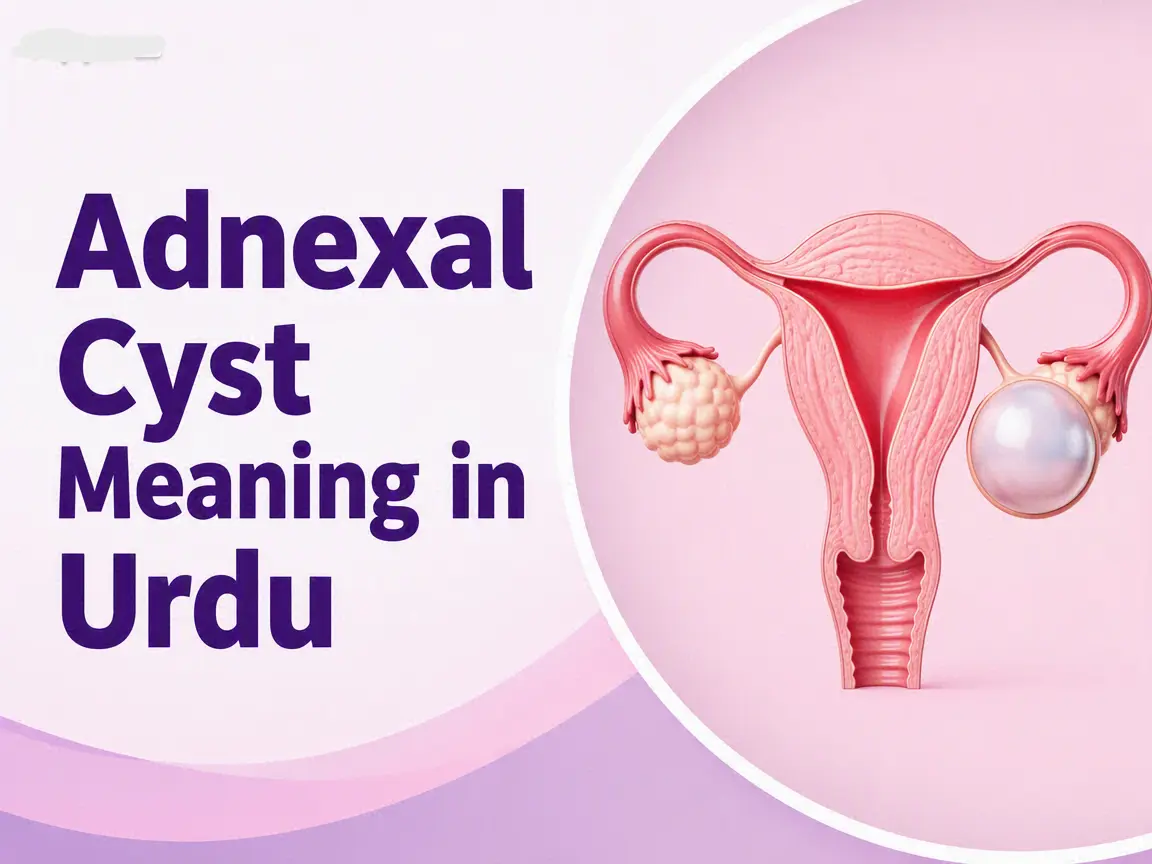 Learn about adnexal cyst in Urdu.