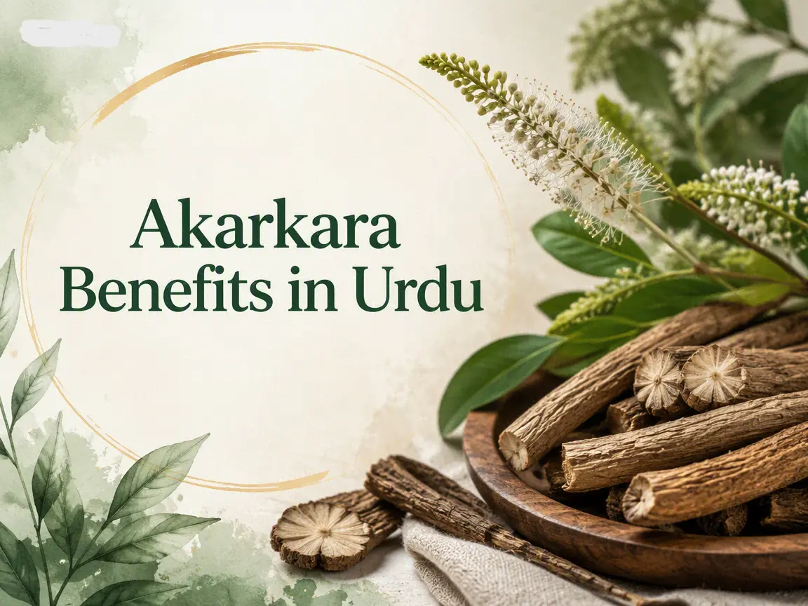 Akarkara benefits your stomach and brain.