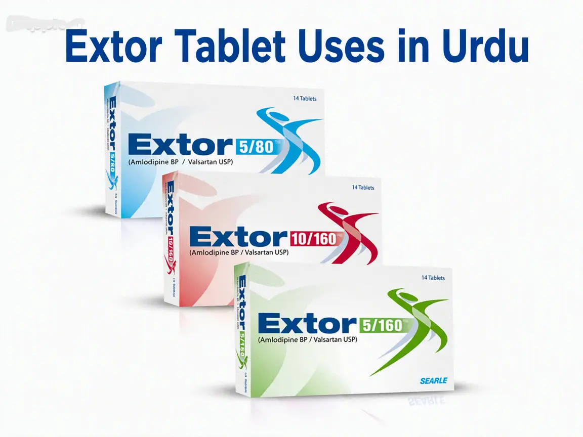 Extor tablets are effective for hypertension.