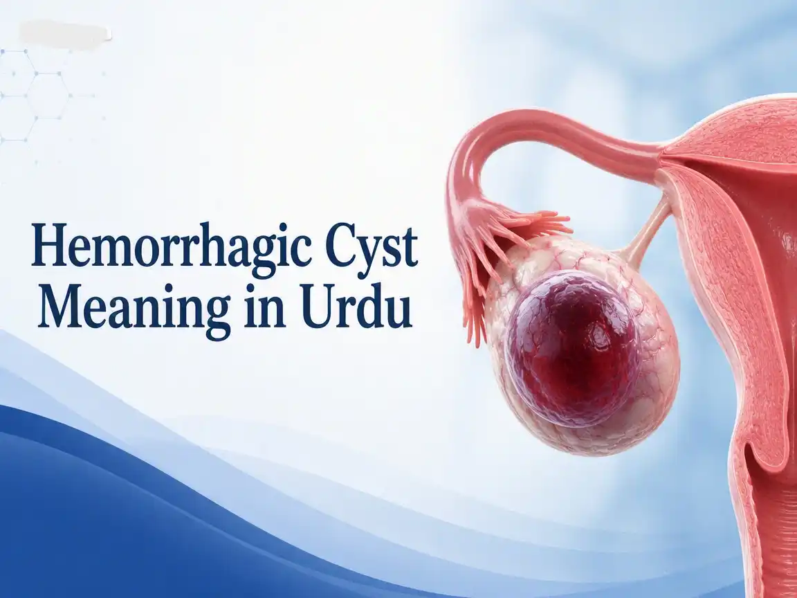 Hemorrhagic cyst can affect women of any age.